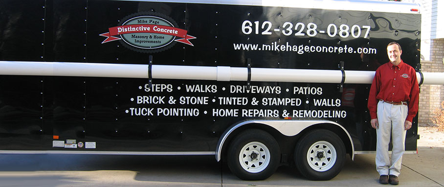 Mike Hage Distinctive Concrete – Minneapolis Concrete Contractor