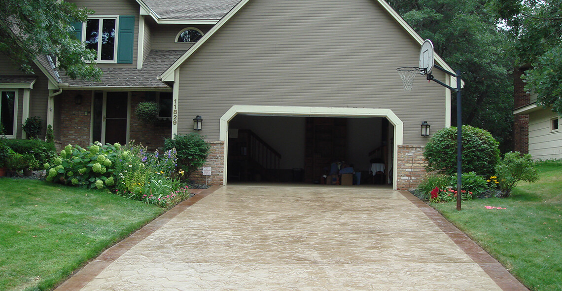 concrete driveway overlay